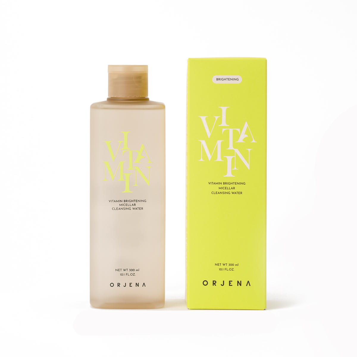 Vitamin Brightening Micellar Cleansing Water, 300ml, Orjena