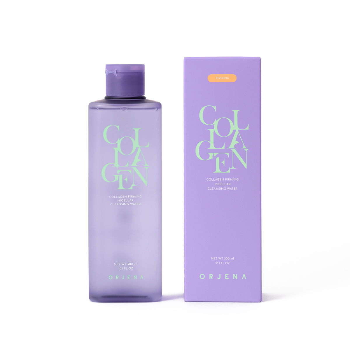 Collagen Firming Micellar Cleansing Water, 300ml, Orjena