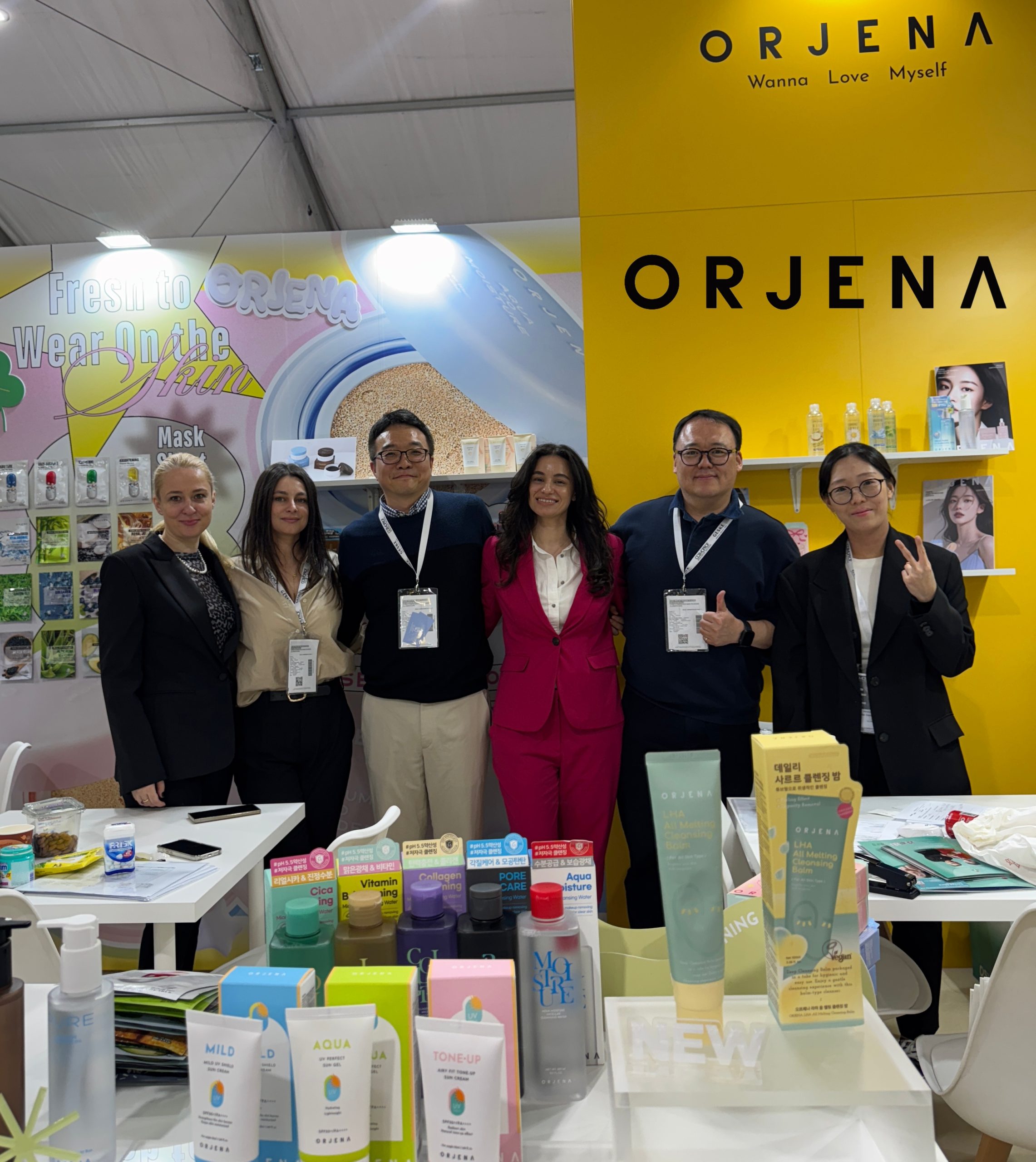ORJENA TEAM IN BOLOGNA COSMOPROF 2025